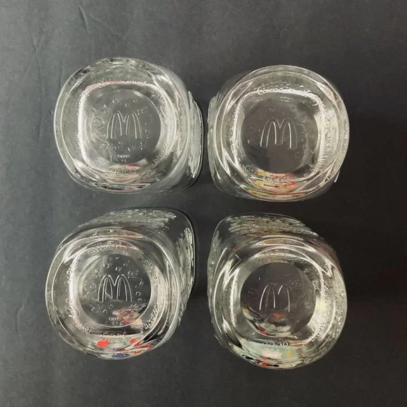 VINTAGE Disney MCDonalds 2000 Anniversary Set of 4 Glasses NWOT - Picture 10 of 11